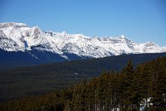 29 Mount Daly, Waputik Peak, Pulpit Peak From Lake Louise Ski Area